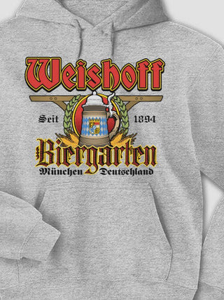 Biergarten : Printed Hoodies