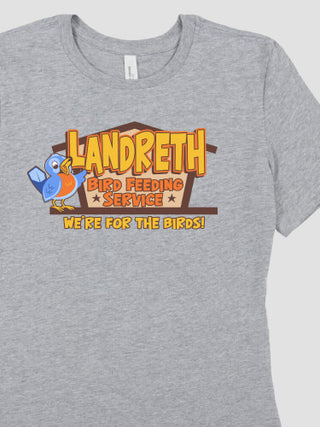 Bird Feeding Service : Premium Ladies T-Shirts