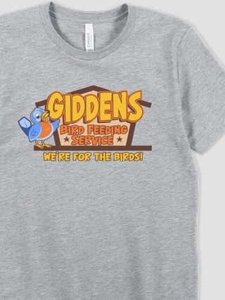 Bird Feeding Service : Premium Printed T-Shirts