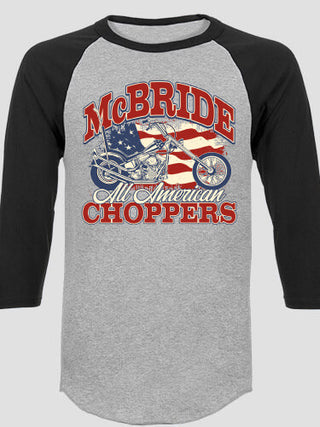 All American Choppers : Printed Raglan Shirts