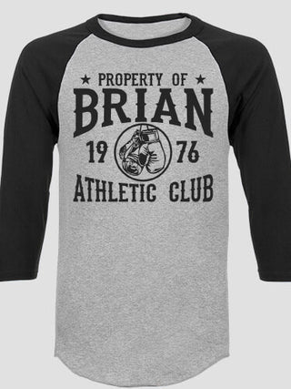Athletic Club : Printed Raglan Shirts