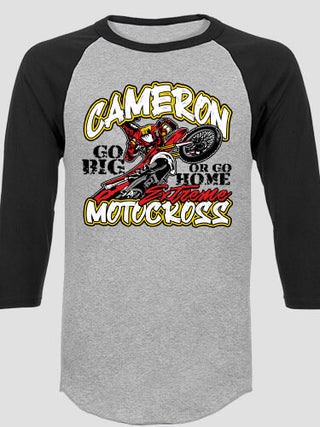 Extreme Motocross : Printed Raglan Shirts