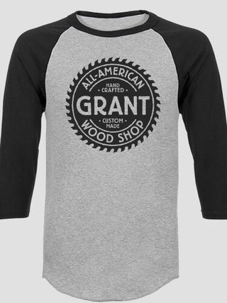 Wood Shop : Printed Raglan Shirts