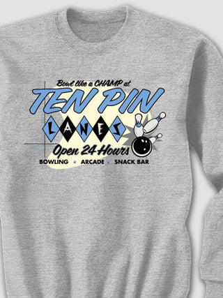 Bowling : Printed Sweatshirts