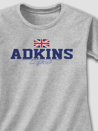 British Flag : Adult Ladies Fitted T-Shirt