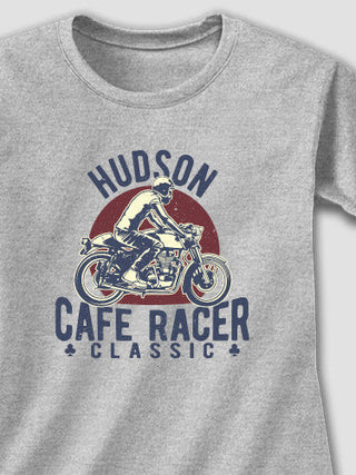 Cafe Racer : Adult Ladies Fitted T-Shirt
