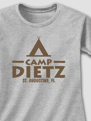 Camp : Adult Ladies Fitted T-Shirt