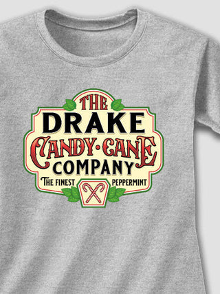 Candy Cane Company : Adult Ladies Fitted T-Shirt