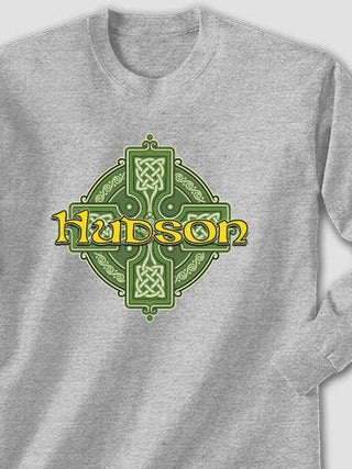 Celtic Cross : Printed Long Sleeves