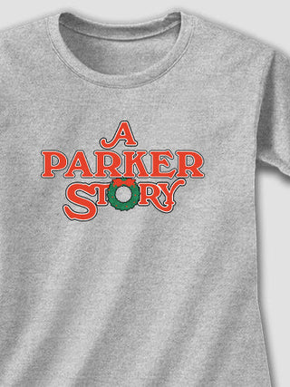 Christmas Story : Adult Ladies Fitted T-Shirt