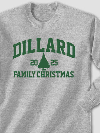Christmas Varsity : Printed Long Sleeves