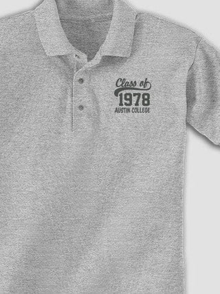Class Of : Embroidered Polo Shirts
