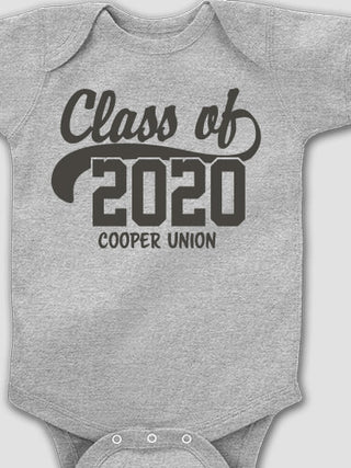 Class Of : Printed Baby Bodysuits