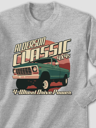 Classic 4X4s : Printed Long Sleeves