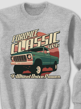 Classic 4X4s : Printed Sweatshirts