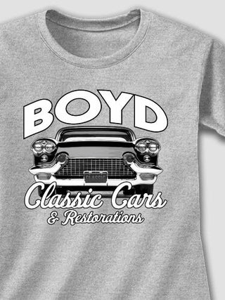 Classic Cars : Adult Ladies Fitted T-Shirt