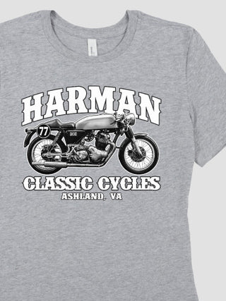 Classic Cycles : Premium Ladies T-Shirts