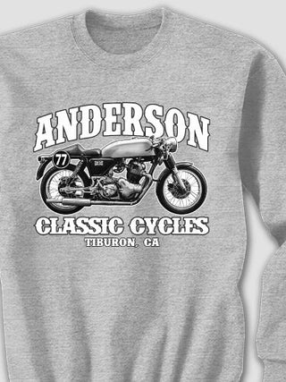 Classic Cycles : Printed Sweatshirts