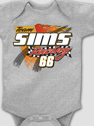 Classic Racing Team : Printed Baby Bodysuits