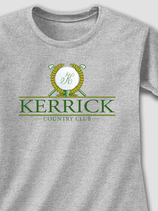Country Club : Adult Ladies Fitted T-Shirt