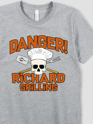 Danger Grilling : Premium Printed T-Shirts
