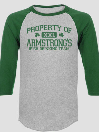 Irish Drinking Team : Printed Raglan Shirts