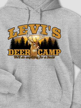 Deer Camp : Printed Hoodies