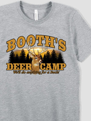 Deer Camp : Premium Printed T-Shirts