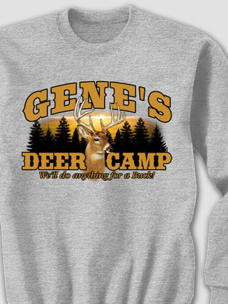 Deer Camp : Printed Sweatshirts