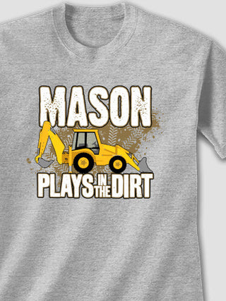 Dirt Shirt - Backhoe : Printed T-Shirts