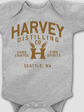 Distilling Company : Printed Baby Bodysuits