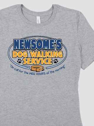 Dog Walking Service : Premium Ladies T-Shirts