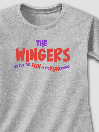 DysFUNctional Family : Adult Ladies Fitted T-Shirt