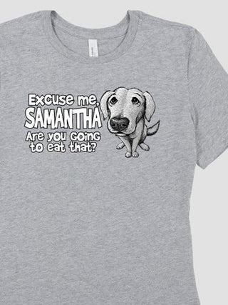 Excuse Me Dog : Premium Printed T-Shirts