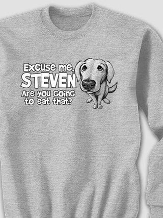 Excuse Me Dog : Printed Sweatshirts