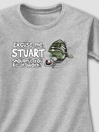 Excuse Me Fish : Printed T-Shirts