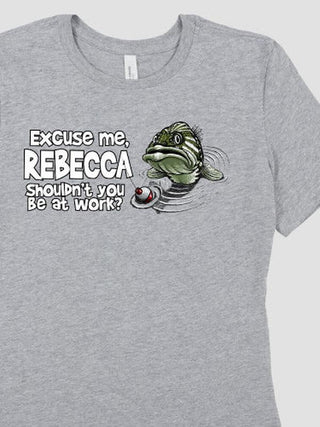 Excuse Me Fish : Premium Printed T-Shirts