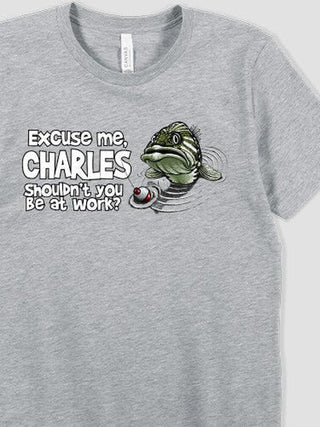 Excuse Me Fish : Premium Printed T-Shirts
