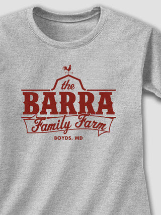 Family Farm : Adult Ladies Fitted T-Shirt
