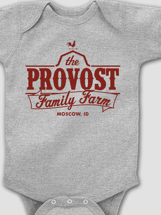 Family Farm : Printed Baby Bodysuits