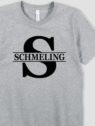 Family Monogram : Premium Printed T-Shirts