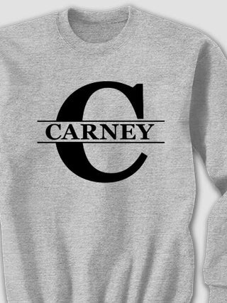Family Monogram : Printed Sweatshirts