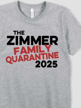 Family Quarantine : Premium Printed T-Shirts