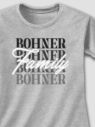 Family Repeat : Adult Ladies Fitted T-Shirt