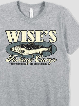 Fishing Camp : Premium Printed T-Shirts