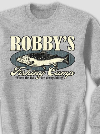 Fishing Camp : Printed Sweatshirts