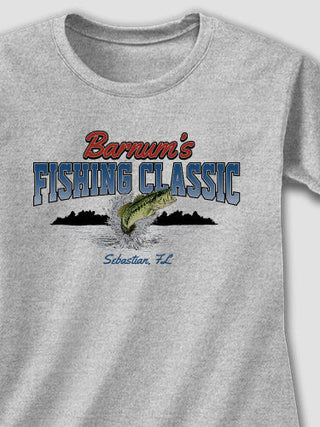 Fishing Classic : Adult Ladies Fitted T-Shirt