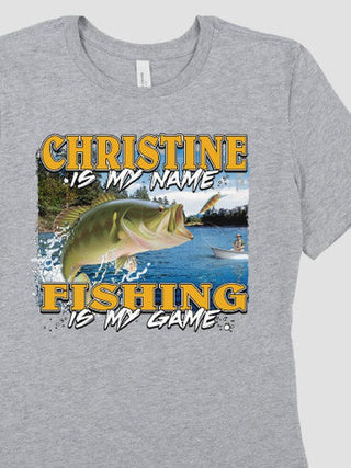 Fishing is my Game : Premium Printed T-Shirts