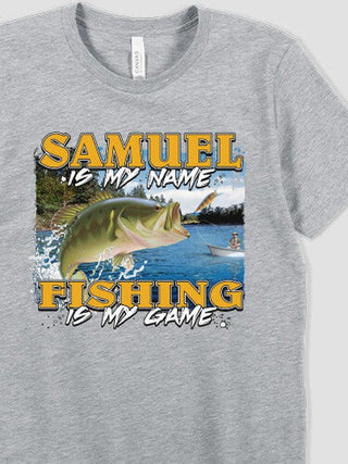 Fishing is my Game : Premium Printed T-Shirts