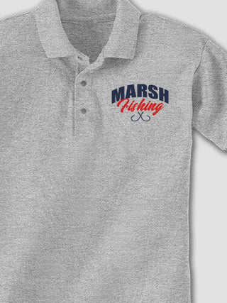 Fishing : Embroidered Polo Shirts
